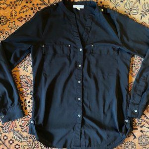 Calvin Klein Long Sleeve Blouse Size S
